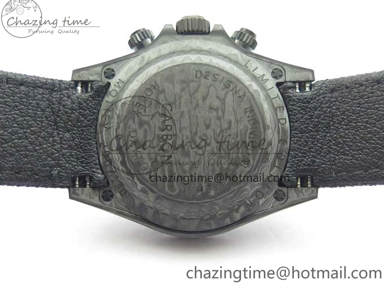 MiroTime 0104 Daytona DIW Carbon Noob 1:1 Best Edition Black Dial on Nylon Strap SA Modern 2611